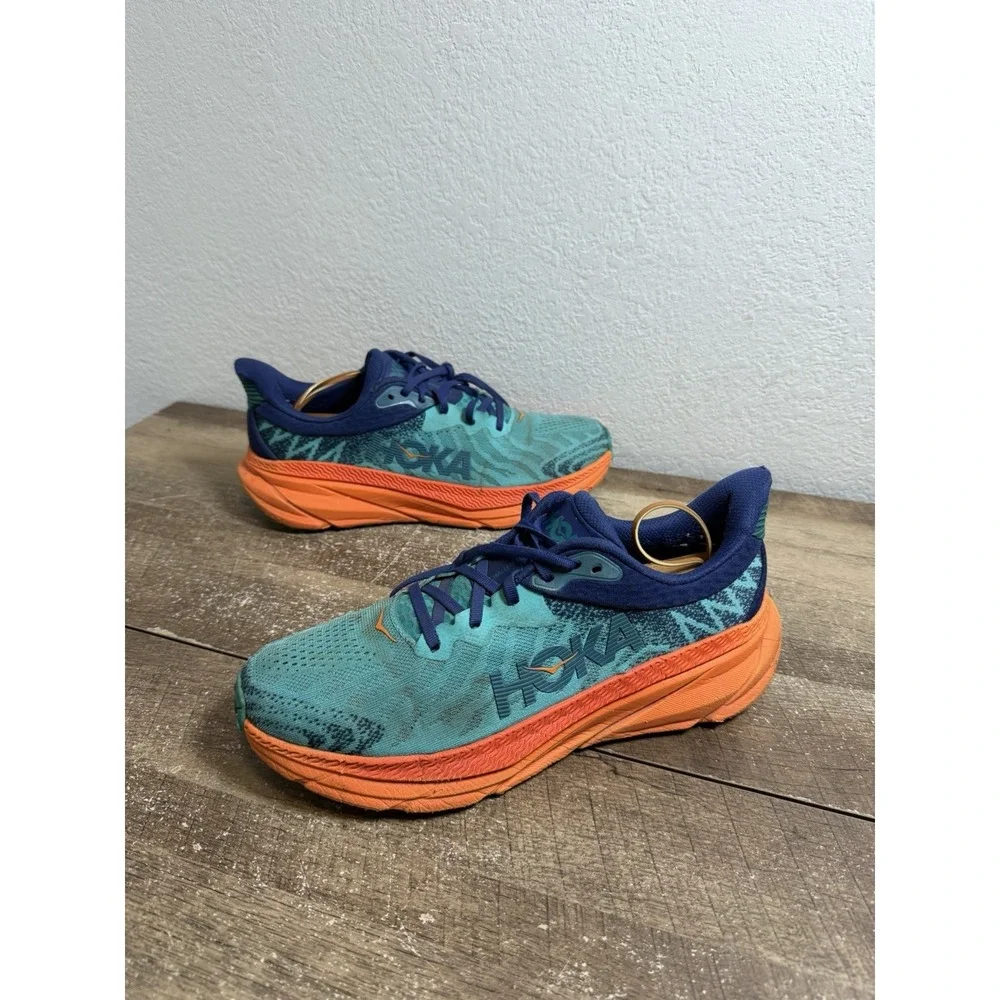 Hoka One One Men's Challenger ATR 7 Ceramic Vibrant Orange Size 10 D Shoes